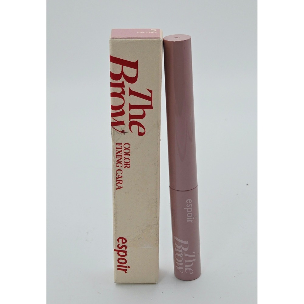 Espoir The Brow Color Fixing Cara 5 Dusty Pink Eyebrow Mascara 3g K-Beauty New